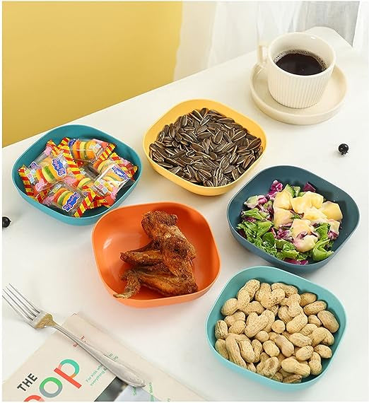 10pcs Multi-functional Food Grade Plates With Stand