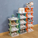 6 Layer Stackable Shoe Rack Organizer