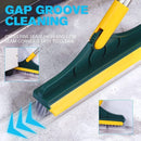 2 In 1 Floor, Bathroom and Windows Cleaning Brush With 120° Rotatable Head.