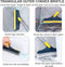 2 In 1 Floor, Bathroom and Windows Cleaning Brush With 120° Rotatable Head.