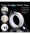 Nano (3 meter) Double Side Tape |Washable Reusable Tape