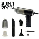 3 in 1 Portable and Wireless Vacuum Cleaner