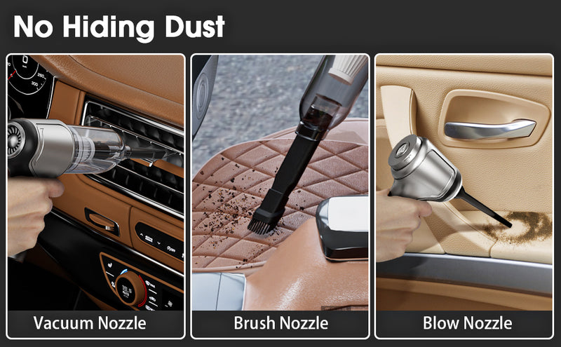 3 in 1 Portable and Wireless Vacuum Cleaner