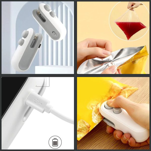2 in 1 Heat Sealing Machine For Sealing And Cutting