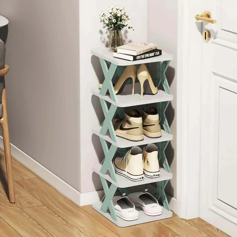 6 Layer Stackable Shoe Rack Organizer