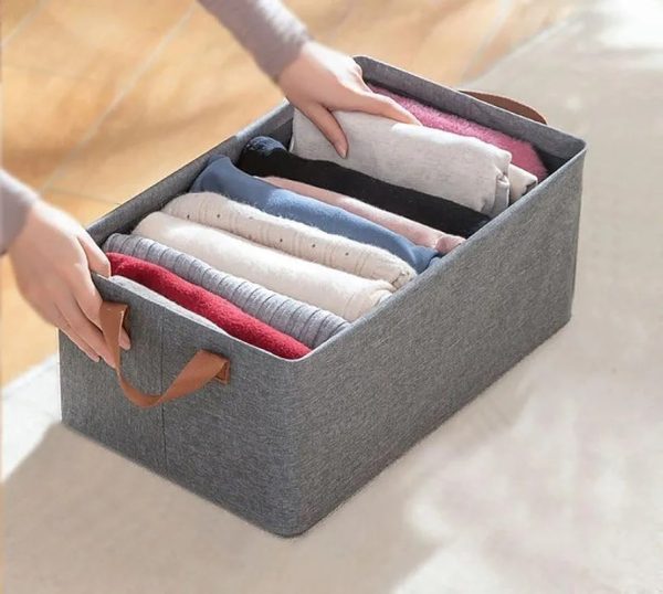 Wardrobe Clothes Organizer Box – Pack of 4